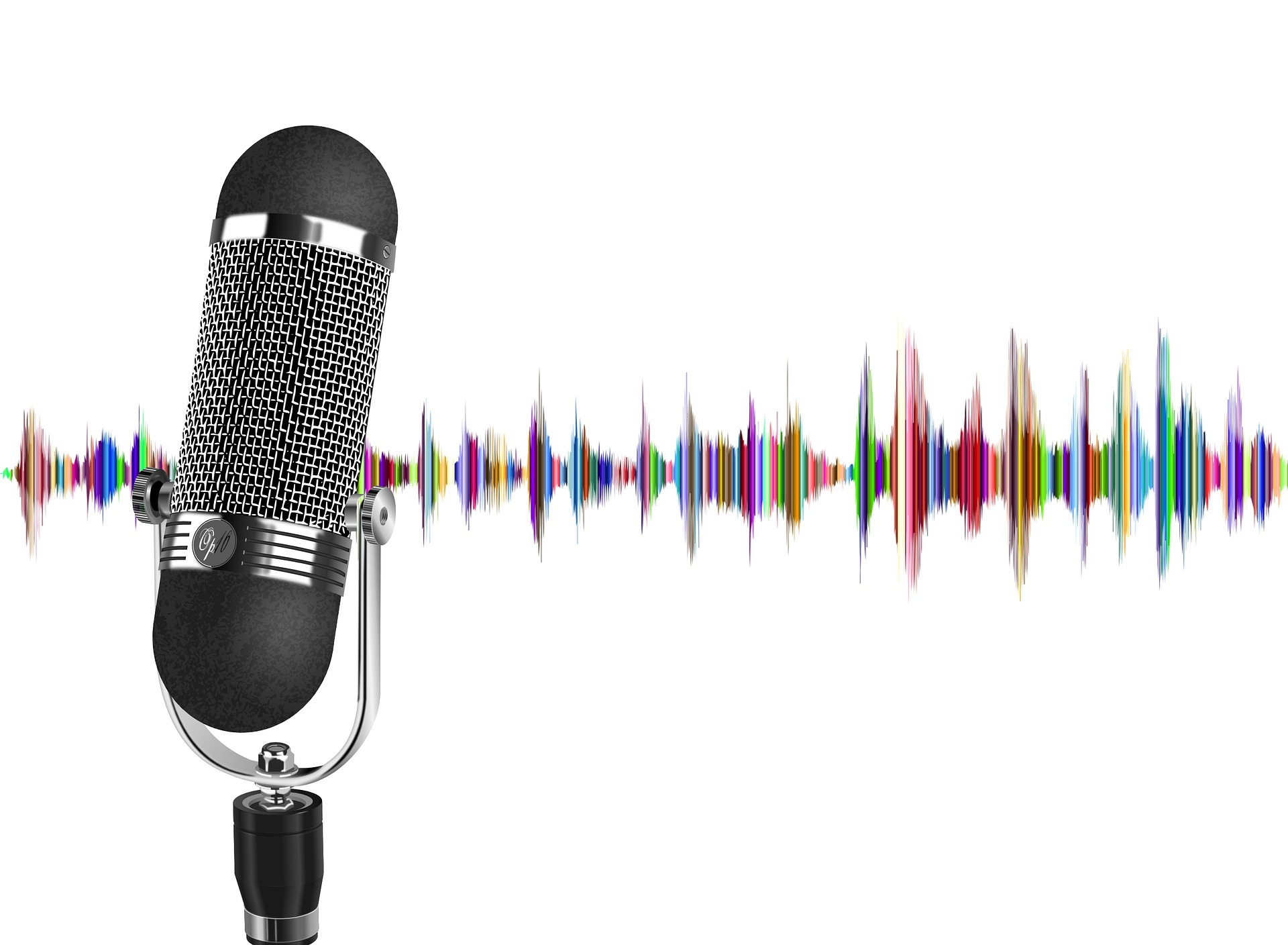 Audio recording Mic with audio file wave